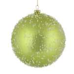 Vickerman N185454 8" Celadon Ice Ball Ornament