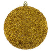 Vickerman N185708D 4.75" Gold Beaded Ball Ornament 6 Per Bag