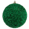 Vickerman N185744D 4.75" Seafoam Green Beaded Ball Ornament 6 Per Bag