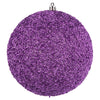 Vickerman N185769D 4.75" Orchid Beaded Ball Ornament 6 Per Bag