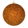 Vickerman N185730D 4.75" Antique Gold Beaded Ball Ornament 6 Per Bag