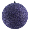 Vickerman N185834D 6" Lilac Beaded Ball Ornament 4 Per Bag
