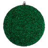Vickerman N185844D 6" Seafoam Green Beaded Ball Ornament 4 Per Bag