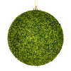 Vickerman N185973D 8" Lime Beaded Ball Ornament 2 Per Bag