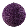 Vickerman N185879D 6" Pink Beaded Ball Ornament 4 Per Bag
