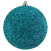 Vickerman N185929D 8" Periwinkle Beaded Ball Ornament 2 Per Bag