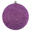Vickerman N185945D 8" Mauve Beaded Ball Ornament 2 Per Bag