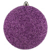 Vickerman N185969D 8" Orchid Beaded Ball Ornament 2 Per Bag