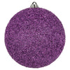 Vickerman N185986D 8" Lavender Beaded Ball Ornament 2 Per Bag