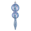 Vickerman N186929D 16.5" Periwinkle Candy Glitter Finial