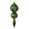 Vickerman N186964D 16.5" Moss Green Candy Glitter Finial