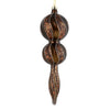 Vickerman N186975D 16.5" Chocolate Candy Glitter Finial