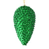Vickerman N187204D 7" Green Matte Glitter Pinecone Christmas Ornament 4 Per Pack