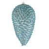 Vickerman N187332D 10" Baby Blue Matte Glitter Pinecone Christmas Ornament Pack Of 2