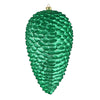 Vickerman N187244D 7" Seafoam Green Matte Glitter Pinecone Christmas Ornament 4 Per Set