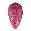 Vickerman N187345D 10" Mauve Matte Glitter Pinecone Christmas Ornament