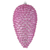 Vickerman N187379D 10" Pink Matte Glitter Pinecone Christmas Ornament Pack Of 2