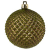 Vickerman N188414D 2.75" Olive Durian Glitter Ball Ornament 12 Per Bag