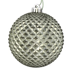 Vickerman N188423D 2.75" Wrought Iron Durian Glitter Ball Ornament 12 Per Bag