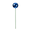 Vickerman N189431 18" X 4" Midnight Blue Mercury Finish Ball Ornament Christmas Pick 6 Per Bag