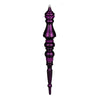 Vickerman N190826D 20" Plum Matte Finial 2/Bag
