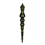 Vickerman N190864D 20" Moss Green Matte Finial 1/Bag