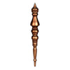 Vickerman N190876D 20" Mocha Matte Finial 1/Bag
