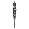 Vickerman N190887D 20" Pewter Matte Finial 1/Bag
