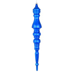 Vickerman N190902D 20" Blue Mercury Finial Pack Of 2