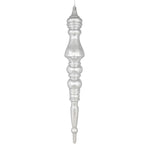 Vickerman N190907D 20" Silver Mercury Finial Pack Of 2