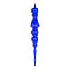 Vickerman N190922D 20" Cobalt Blue Mercury Finial Pack Of 2
