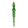 Vickerman N190924D 20" Emerald Mercury Finial Pack Of 2