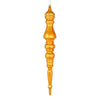 Vickerman N190930D 20" Antique Gold Mercury Finial Pack Of 2