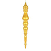 Vickerman N190937D 20" Honey Gold Mercury Finial Pack Of 2