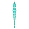 Vickerman N190942D 20" Teal Mercury Finial Pack Of 2