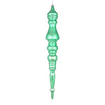 Vickerman N190944D 20" Seafoam Green Mercury Finial Pack Of 2