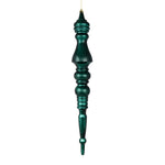 Vickerman N190962D 20" Sea Blue Mercury Finial Pack Of 2