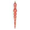 Vickerman N190971D 20" Coral Mercury Finial Pack Of 2