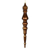 Vickerman N190975D 20" Chocolate Mercury Finial Pack Of 2