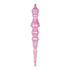 Vickerman N190979D 20" Pink Mercury Finial Pack Of 2