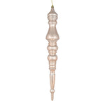 Vickerman N190980D 20" Cafe Latte Mercury Finial Pack Of 2