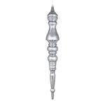 Vickerman N190987D 20" Pewter Mercury Finial Pack Of 2