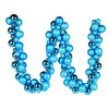 Vickerman N191212 6' Turquoise Assorted Ornament Ball Christmas Garland