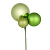 Vickerman N193154 18" Celadon Ball Ornament Christmas Pick Set Of 3