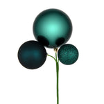 Vickerman N193162 18" Sea Blue Orn Pick 3/Bag