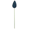 Vickerman N197231 24" X 7" Midnight Blue Matte Glitter Pinecone Aritificial Christmas Stick 4 Per Set