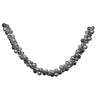 Vickerman N200807 7' Silver Assorted Ornament Garland