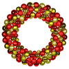 Vickerman N200824 24" Red-Lime Assorted Ornament Wreath