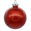 Vickerman N211203 4.75" Clear Ball Christmas Ornament With Red Glitter Interior 4 Pieces Per Bag