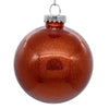 Vickerman N210839 3" Clear Ball Christmas Ornament With Bittersweet Glitter Interior 12 Pieces Per Bag